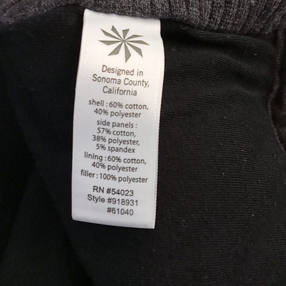 Athleta Full Zip Full Button Vest Thick Heavy Women's Sz S-M Gray EUC NICE! - Picture 13 of 16